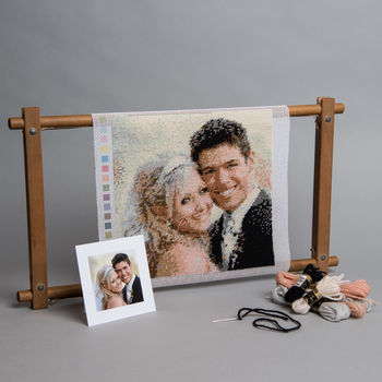 Stitch Your Own Tapestry From Your Wedding Photo, 2 of 3