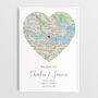 Our New Home Personalised Map Print New Home Gift, thumbnail 10 of 12