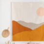 Abstract Desert Modern Quilted Blanket, thumbnail 4 of 5