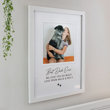 Personalised Pet Photo Upload Framed Print, 2 of 12