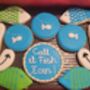 Personalised Fishing Biscuit Tin For Birthdays, Retirement, Teachers Gift And Father’s Day Gift For Lovers Of Fishing, thumbnail 2 of 3