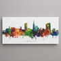 Limerick Ireland Skyline Cityscape Art Print, thumbnail 2 of 12