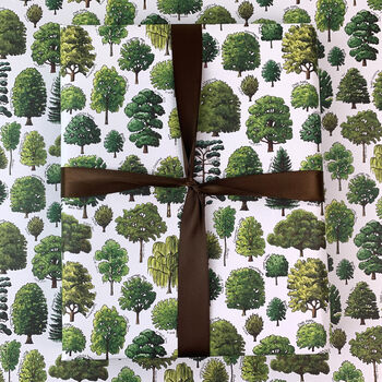 Trees Of Britain Wrapping Paper Set, 5 of 10