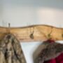 Coat Hooks Mounted On Handcrafted Spalted Beech Wood, thumbnail 5 of 9