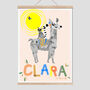 Llama Personalised Name Print, thumbnail 4 of 4