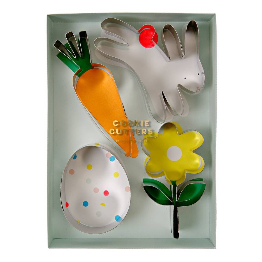 easter themed cookie cutters by postbox party
