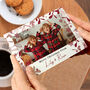 Family Christmas Cards Pack Of 10 Photo Personalised, thumbnail 4 of 6