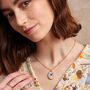 Catherine Rowe Pet Portraits Pug Pendant Short Necklace, thumbnail 4 of 7