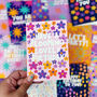 Colourful 'Happy A Blooming Lovely Birthday' Card, thumbnail 1 of 6