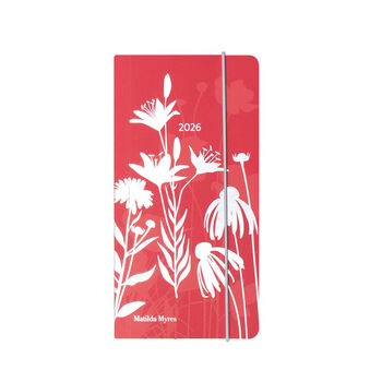 2026 Diary Matilda Myres Slim Weekly Notes Personalised, 8 of 12