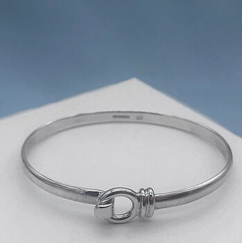 Personalised Sterling Silver Bangle Bracelet, 5 of 11