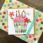 Cupcake 40th Birthday Card, thumbnail 4 of 5