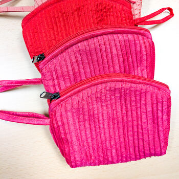 Fair Trade Quilted Silk Purse, Nepali Silk Pouch, Ethically Handmade In Kathmandu, 4 of 6