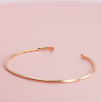 Smooth Cuff In Sterling Silver, 5 of 7