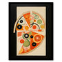 Margherita With Extra Olives Kitchen Wall Art Print, thumbnail 5 of 6