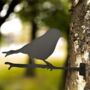 Garden Ornament Bird Silhouette Wall Mounted Deterrent, thumbnail 1 of 4