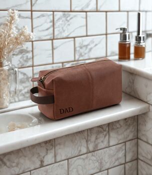 Personalised Mens Wash Bag, 4 of 12