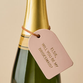 Personalised Leather Bottle Label, 2 of 6
