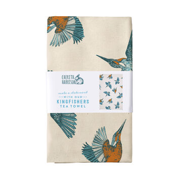 Kingfisher Tea Towel, 5 of 5