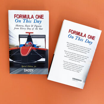 Personalised Formula One On This Day History Book, 6 of 7