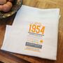 Personalised 70th Birthday Gift Microfibre Tea Towel, thumbnail 4 of 8