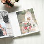 Personalised Ivory Mr And Mrs Wreath Photo Album, thumbnail 5 of 5