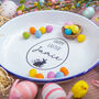 Personalised Easter Enamel Snack Bowl, thumbnail 2 of 6