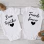 Born Together Friends Forever Twin Baby Gifts, thumbnail 4 of 6
