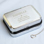 Personalised Box And Sterling Silver Heart Necklace, thumbnail 5 of 10