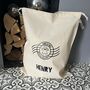 Personalised Special Delivery Gingerbread Man Christmas Sack, thumbnail 1 of 4