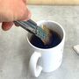 Personalised Stainless Steel Tea Bag Squeezer, thumbnail 5 of 6