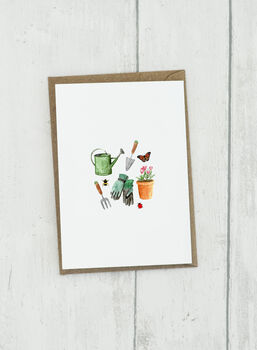 Personalised Gardening Greetings Card, 3 of 5