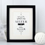 'There Is No Better Sister' Print, thumbnail 3 of 4