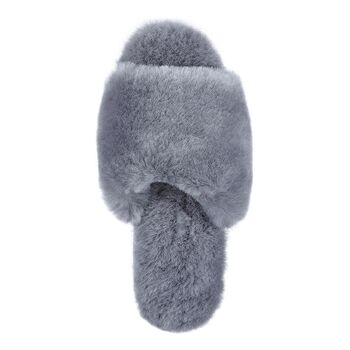 Grey Spa Sheepers Slippers, 4 of 9