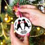 Personalised 'First Christmas' Dino Bauble, thumbnail 1 of 8