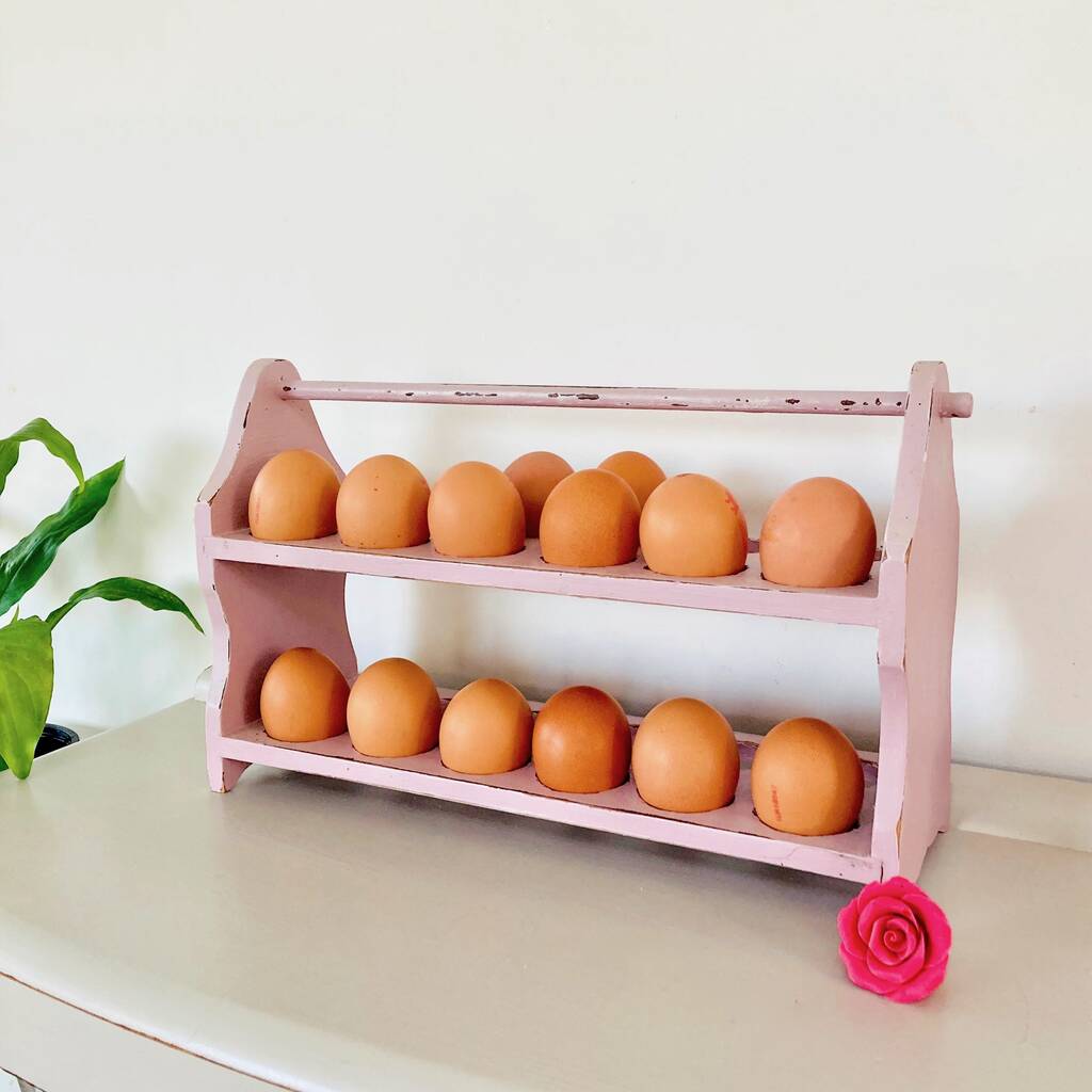 Antique Egg Rack / Tray ~ Holds 24 Eggs, 1 of 9