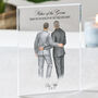 Father Of The Groom Wedding Acrylic Plaque, thumbnail 1 of 6