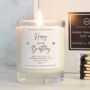 60th Birthday Gift Personalised 60th Candle Gift Set, thumbnail 5 of 8