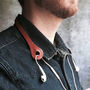 Personalised Leather Headphone Ear Bud Holder Tidy, thumbnail 1 of 8