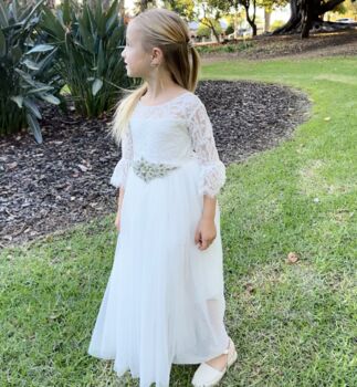 Layla Flower Girl Or Party Dress, 3 of 9
