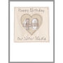 Personalised Heart Birthday Card For Her Any Age, thumbnail 3 of 12