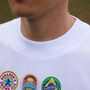 Newcastle Beer Mats Oversized T Shirt, thumbnail 7 of 10