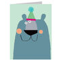 Mini Blue Bear Card, thumbnail 3 of 5