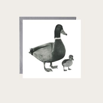 Duck And Duckling Countryside Greeting Card, 3 of 6