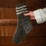Lucky Dip Handmade Warm Wool Socks, thumbnail 4 of 5