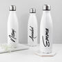 Personalised White Water Bottle, thumbnail 6 of 8