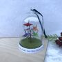 Personalised Origami Family Tree Glass Dome, thumbnail 3 of 5