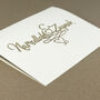 Personalised Entwined Names Wedding/Engagement Card, thumbnail 8 of 12