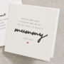 Mummy Happy Valentines Day Card, thumbnail 1 of 2
