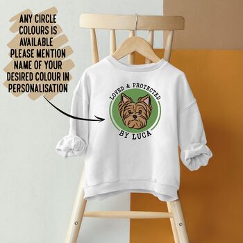 Yorkshire Terrier Children Jumper, 3 of 7